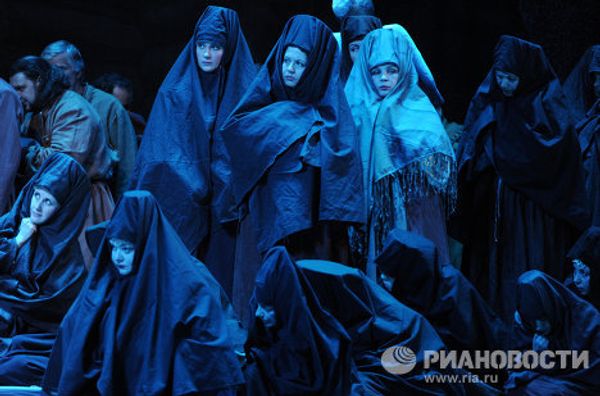 Opera Boris Godunov returns to renovated Bolshoi Theater Opera Boris Godunov returns to renovated Bolshoi Theater - Sputnik International
