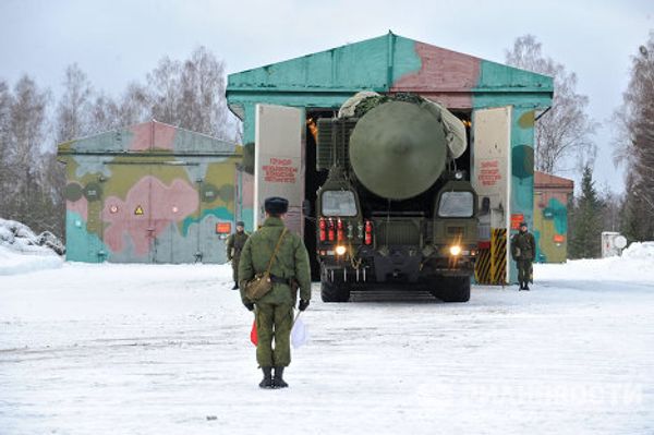 Yars ballistic missile systems in Central Russia  - Sputnik International