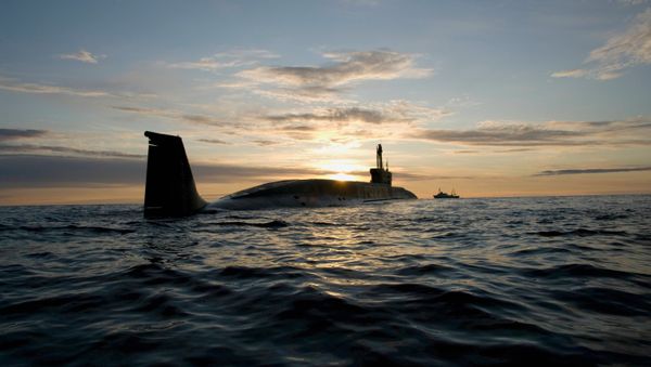 Yury Dolgorukiy during sea trials - Sputnik International