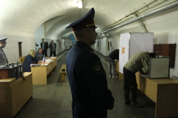 Russian prisoners cast their votes in parliamentary elections Russian prisoners cast their votes in parliamentary elections - Sputnik International