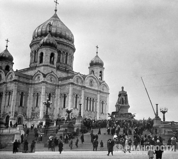 Photo history of Christ the Savior Cathedral - Sputnik International