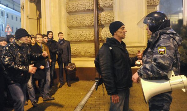 Russians rally against alleged election fraud - Sputnik International
