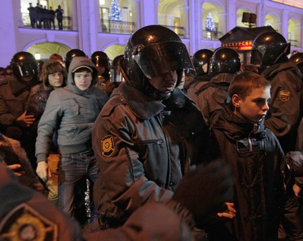 Russians rally against alleged election fraud - Sputnik International