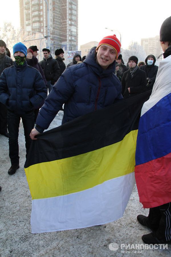 Demonstrations and rallies in Russian cities - Sputnik International