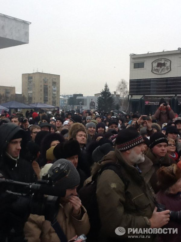 Demonstrations and rallies in Russian cities - Sputnik International
