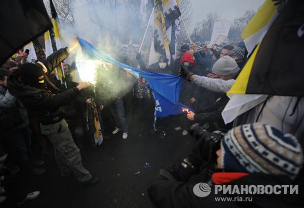 Protest rallies in Moscow and St. Petersburg - Sputnik International