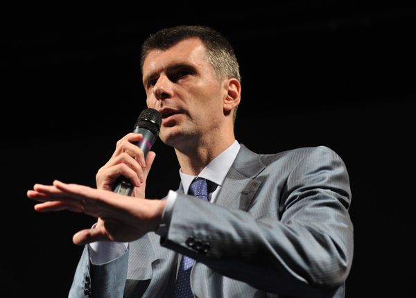 Russian billionaire Mikhail Prokhorov  - Sputnik International