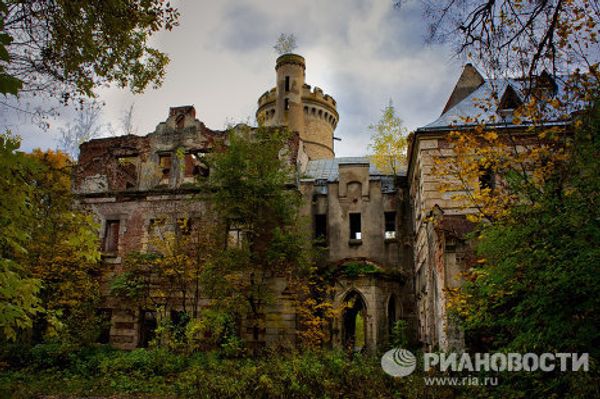 Gothic castle in rural Russia - Sputnik International