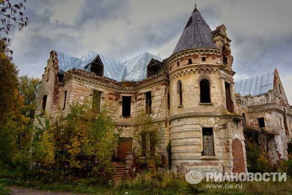 Gothic castle in rural Russia - Sputnik International
