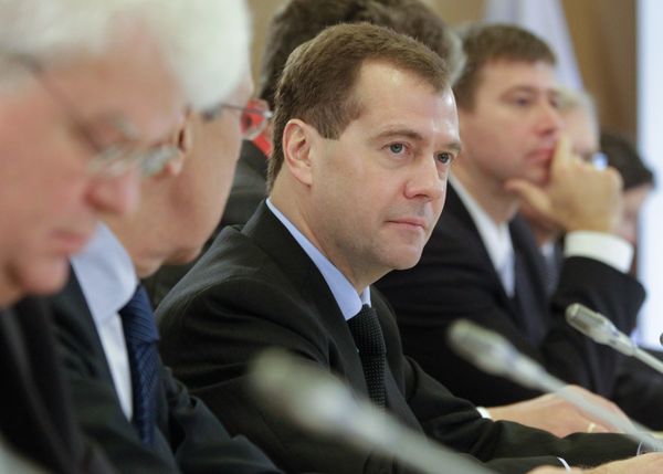 Russian president Dmitry Medvedev - Sputnik International