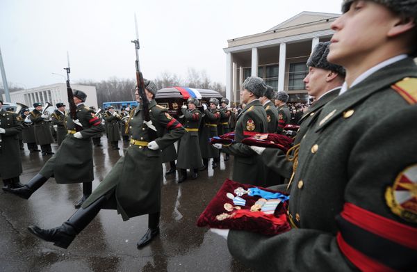 Russia pays last tribute to rocket pioneer Boris Chertok          - Sputnik International