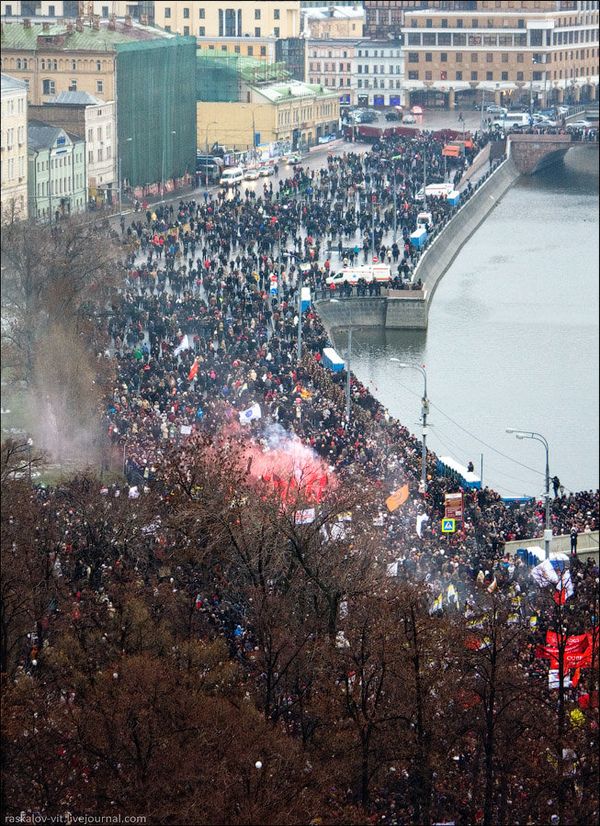 Protest rally was held in central Moscow on December 10 - Sputnik International