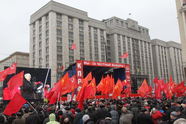 Poll protest in downtown Moscow gathers over 3,000 - Sputnik International