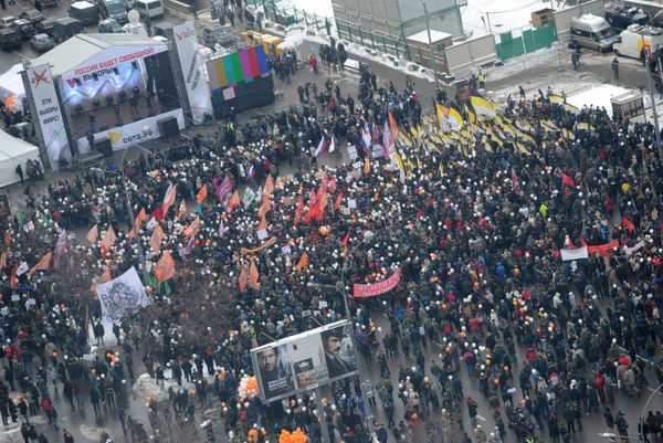 Mass protest in Moscow, December 24 - Sputnik International