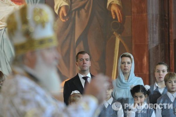 Russians celebrate Orthodox Christmas Russians celebrate Orthodox Christmas - Sputnik International