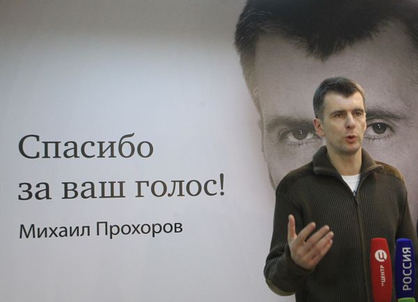 Mikhail Prokhorov - Sputnik International