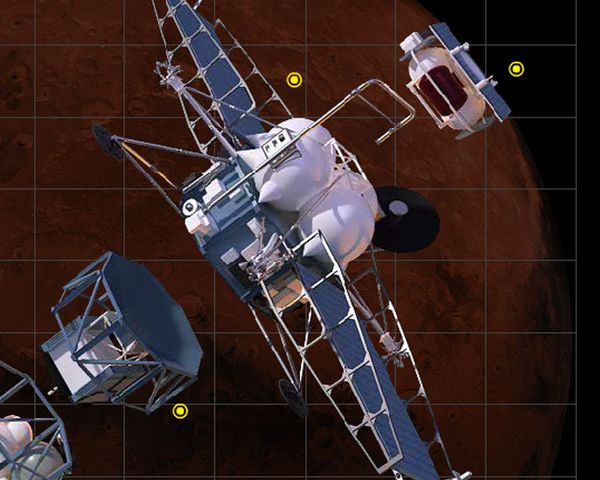 Phobos-Grunt, launched on November 9, was designed to bring back rock and soil samples from the Martian moon Phobos. - Sputnik International