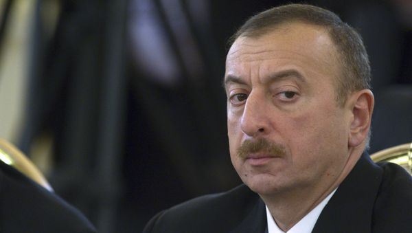 Azerbaijani President Ilham Aliyev Azerbaijani President Ilham Aliyev - Sputnik International