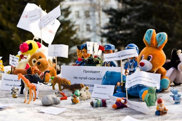 Toy Rally in the Siberian city of Barnaul Toy Rally in the Siberian city of Barnaul - Sputnik International
