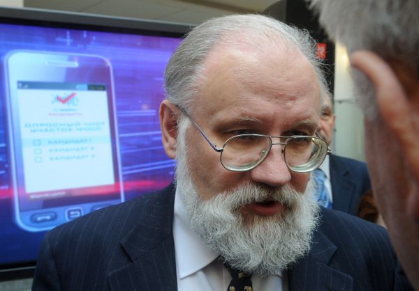 Central Election Commission head Vladimir Churov  - Sputnik International