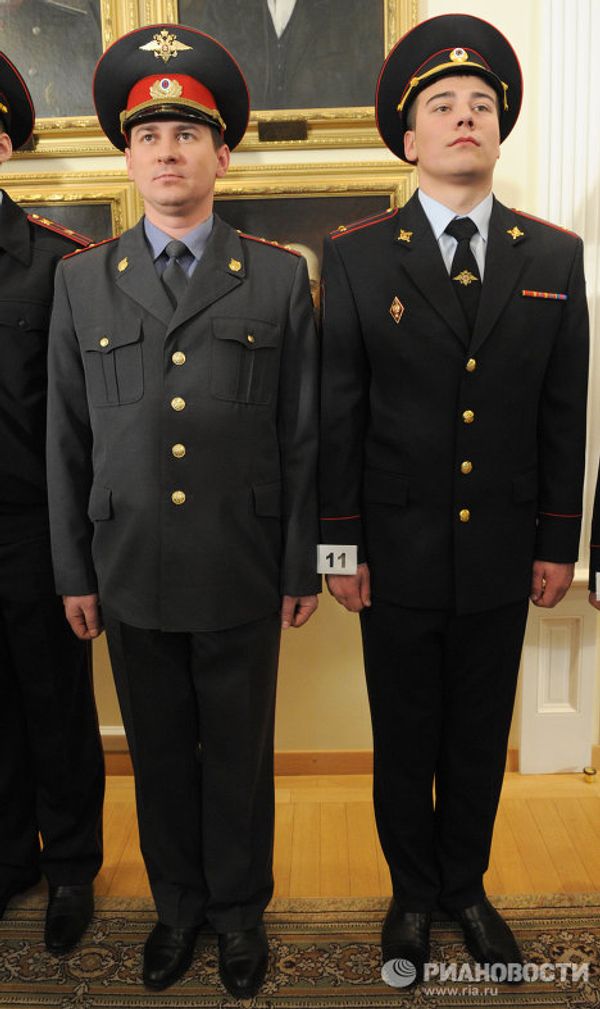 New Russian police uniforms New Russian police uniforms - Sputnik International