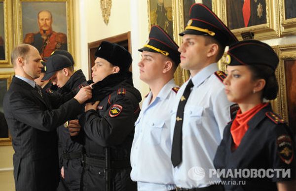 New Russian police uniforms New Russian police uniforms - Sputnik International