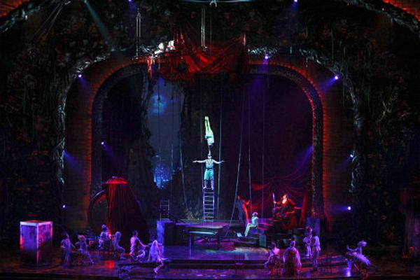 Mandragora, white clowns and the Wheel of Death at Cirque du Soleil’s Zarkana show in the Kremlin - Sputnik International