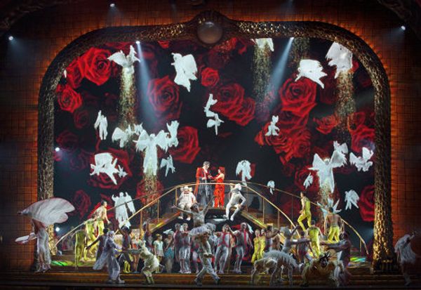 Mandragora, white clowns and the Wheel of Death at Cirque du Soleil’s Zarkana show in the Kremlin - Sputnik International