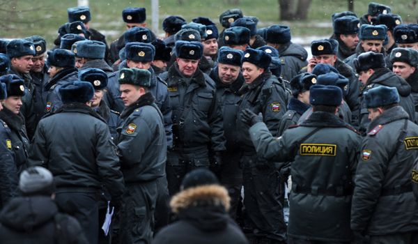 9,000 Policemen to Provide Security at Moscow Rallies - Sputnik International