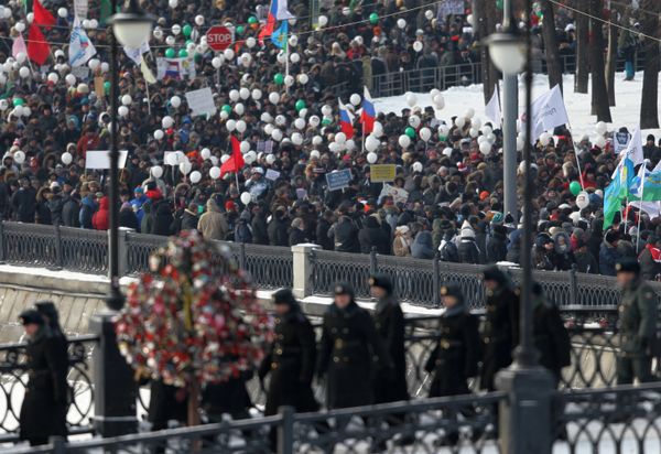 Opposition protests in Moscow - Sputnik International