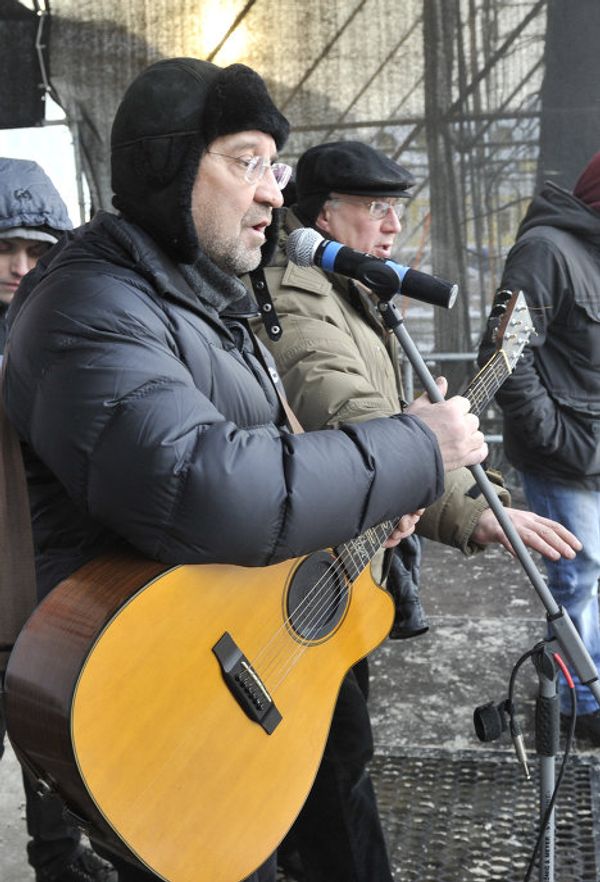 Pro-Putin and anti-Putin rallies in Moscow - Sputnik International