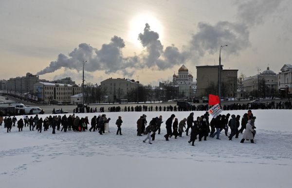 Anti-Putin protests in Moscow - Sputnik International