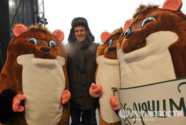 Unusual Costumes at Anti-Putin March in Moscow - Sputnik International