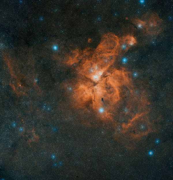 Carina Nebula seen in a new light - Sputnik International