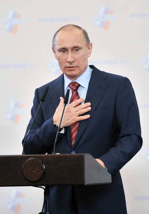 Russian Prime Minister and presidential candidate Vladimir Putin - Sputnik International
