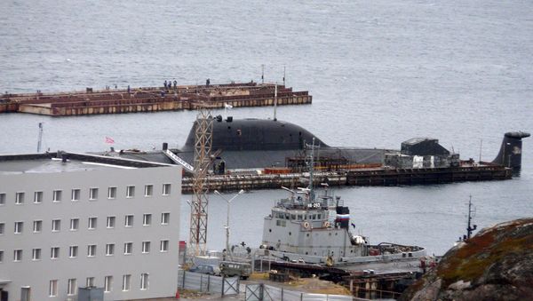 Russian nuclear Gepard (Cheetah) submarine - Sputnik International