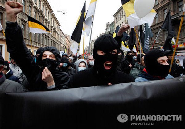 March in support of fair elections in St. Petersburg  - Sputnik International