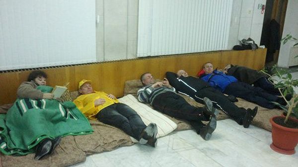 Hunger strike in Lermontov. Archive Hunger strike in Lermontov. Archive - Sputnik International