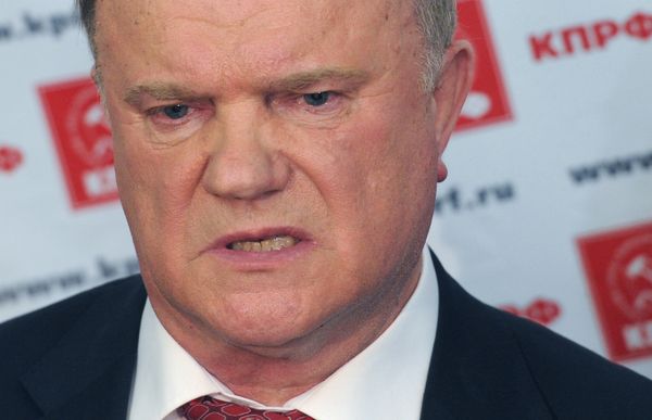 Communist leader Gennady Zyuganov - Sputnik International
