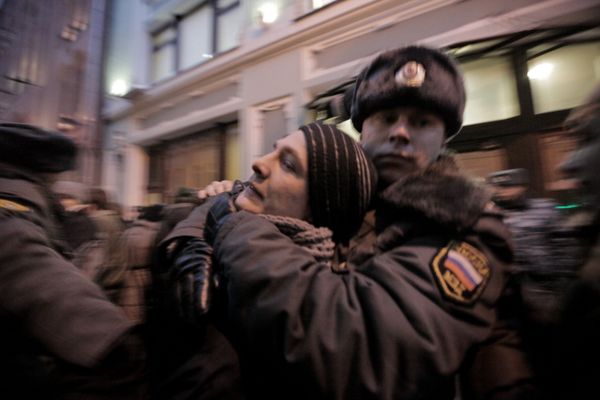 About 100 activists of the radical opposition group The Other Russia were detained in Moscow - Sputnik International