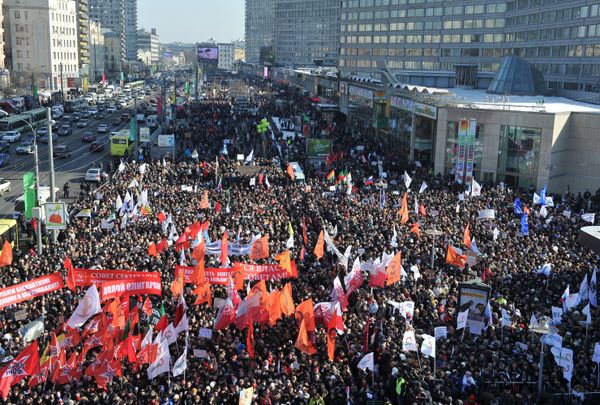 Putin Opponents Rally ‘For Fair Elections’          - Sputnik International