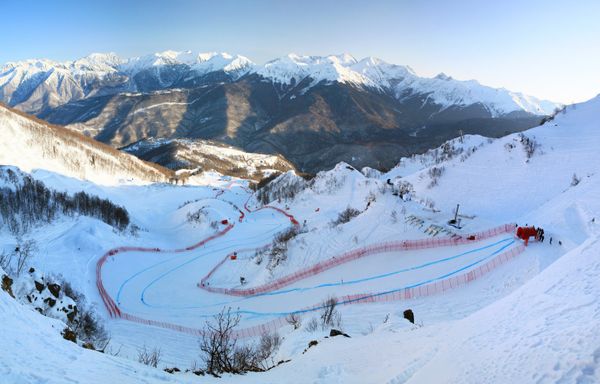 The Alpine skiing resort Rosa Khutor in the mountains above Sochi - Sputnik International