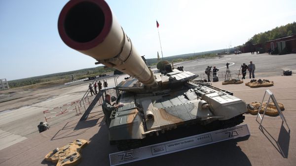 Russian battle tank T-90AM Russian battle tank T-90AM - Sputnik International