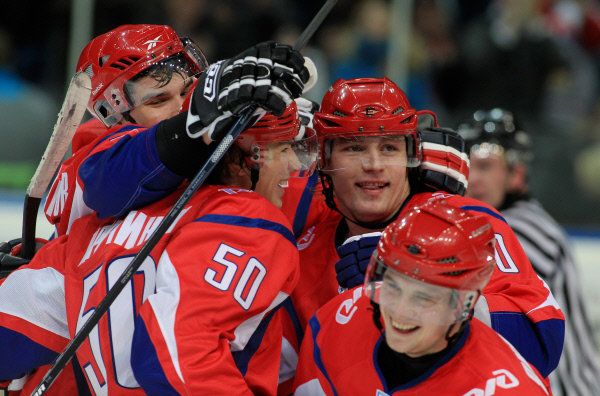 Lokomotiv hockey players  - Sputnik International