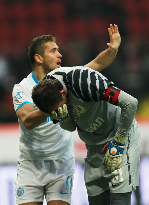 Alexander Kerzhakov and Andriy Dikan  - Sputnik International