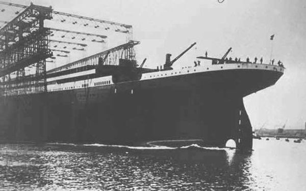 The Story of Constructing Titanic, the Largest Ship of its Time - Sputnik International