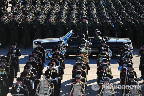 Victory Day Parade Rehearsal near Moscow - Sputnik International