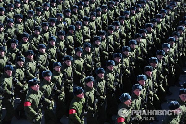 Victory Day Parade Rehearsal near Moscow - Sputnik International