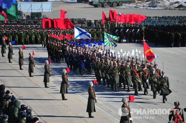Victory Day Parade Rehearsal near Moscow - Sputnik International