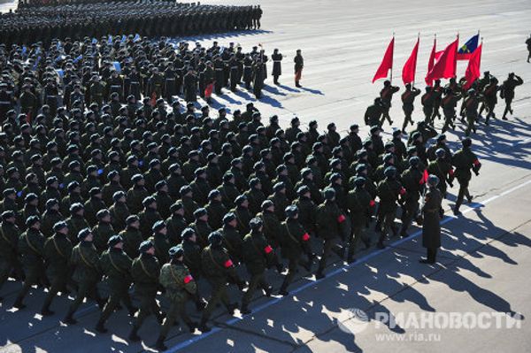 Victory Day Parade Rehearsal near Moscow - Sputnik International